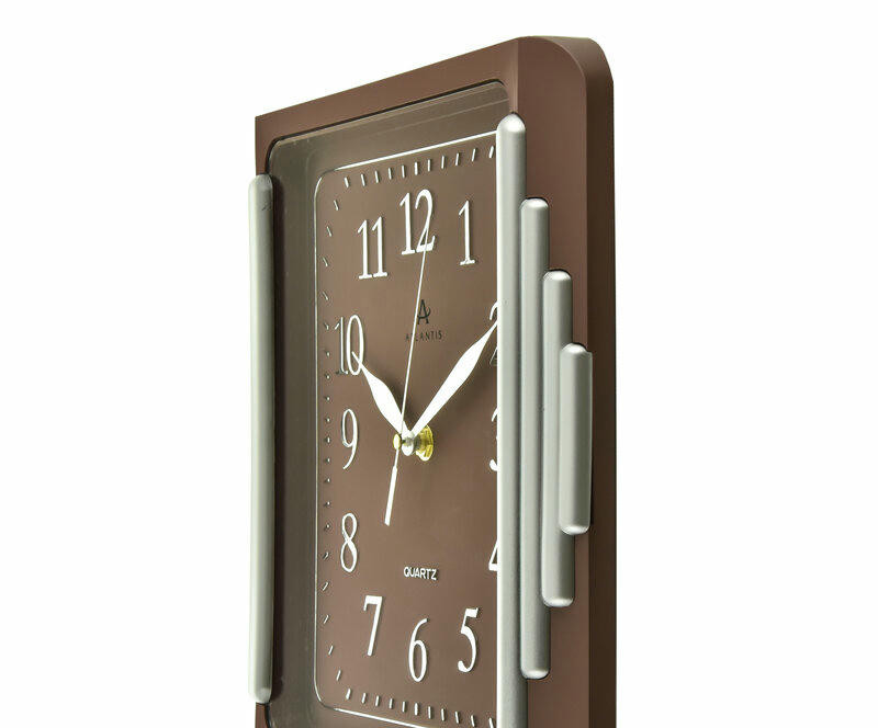 Настенные часы atlantis tld-6099 light brown