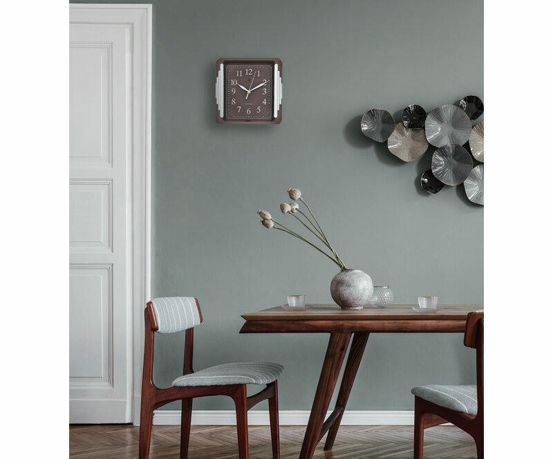 Настенные часы atlantis tld-6099 light brown