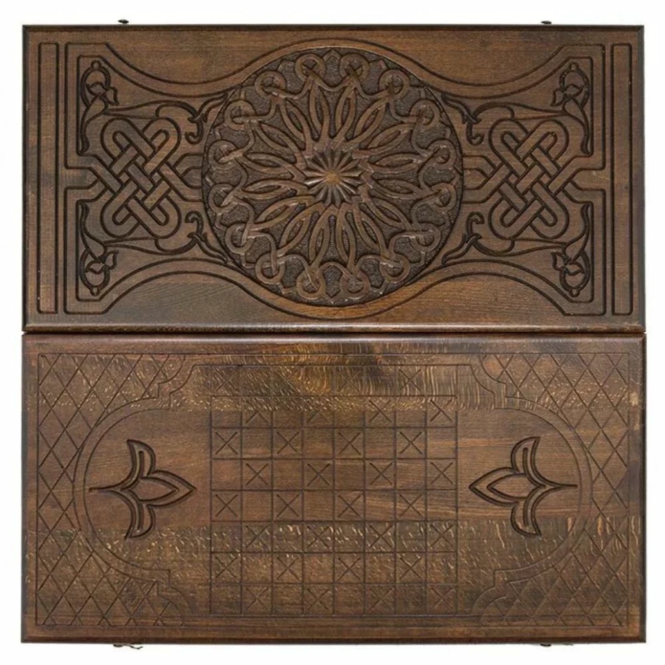 Нарды резные "Орнамент-1", Ustyan