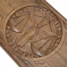 Нарды резные "Зодиак Весы", Ustyan