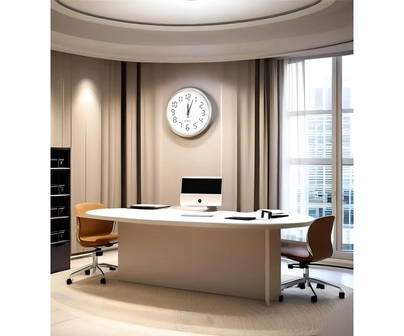 Настенные часы la minor 8098 А-1 бело-черн