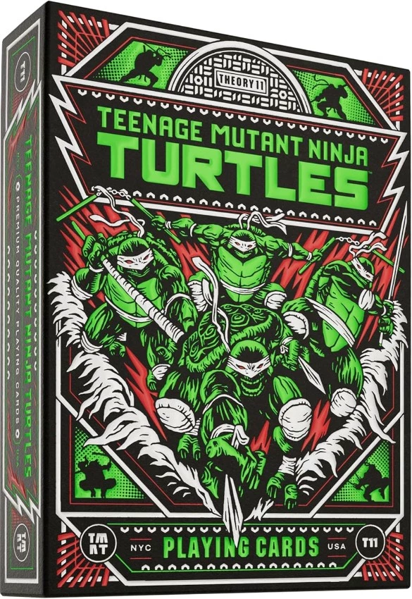 Карты "Theory11 Teenage Mutant Ninja Turtles Playing Cards"