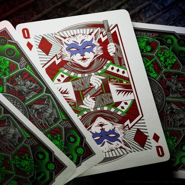 Карты "Theory11 Teenage Mutant Ninja Turtles Playing Cards"