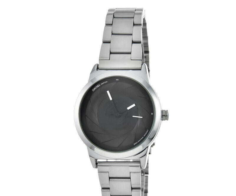 Наручные часы skmei 9210sibk-s silver/black lady size