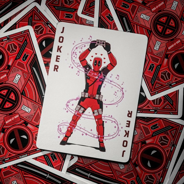 Карты "Theory11 Deadpool playing cards"