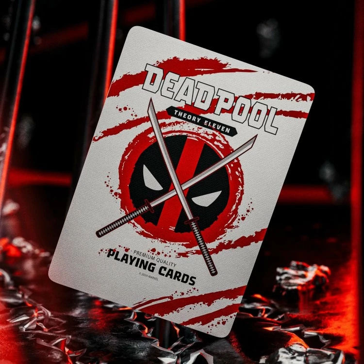 Карты "Theory11 Deadpool playing cards"