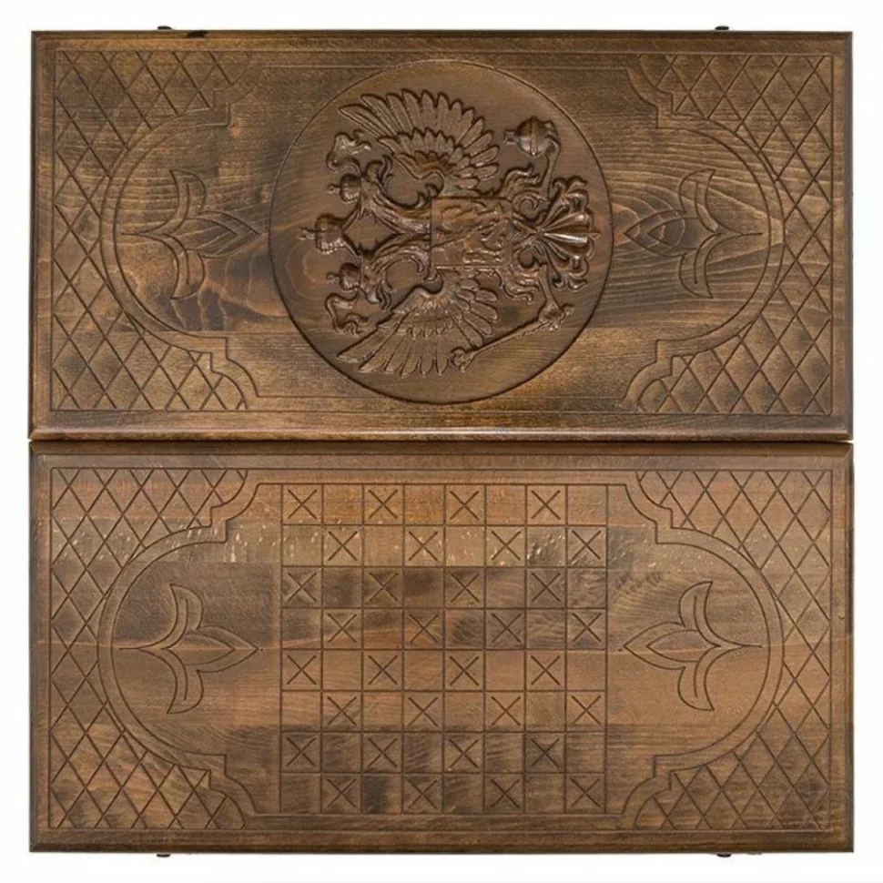 Нарды резные "Герб РФ-2", Ustyan