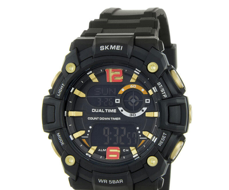 Наручные часы skmei 2018gdbk gold-black