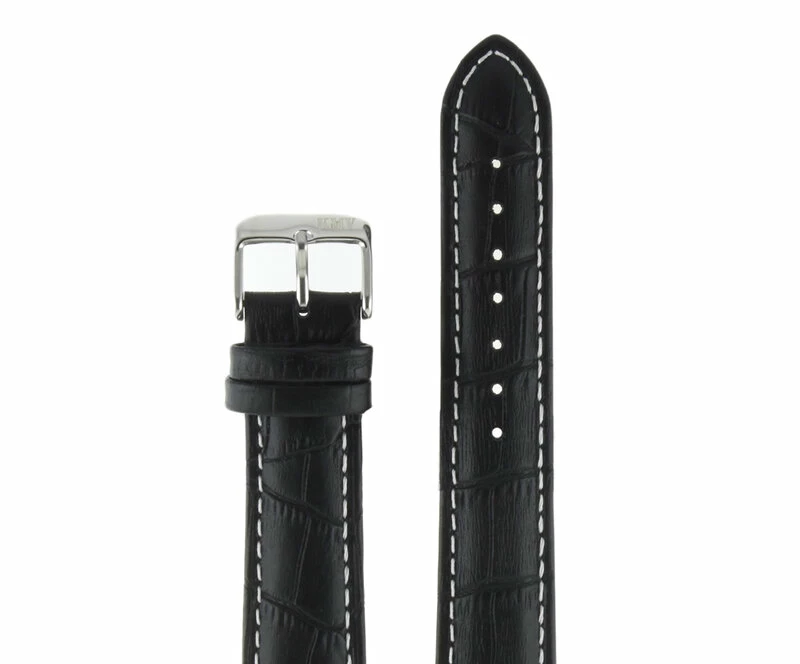 Ремешки "kmv" s-14, 20 р-р, чер с бел стр, l