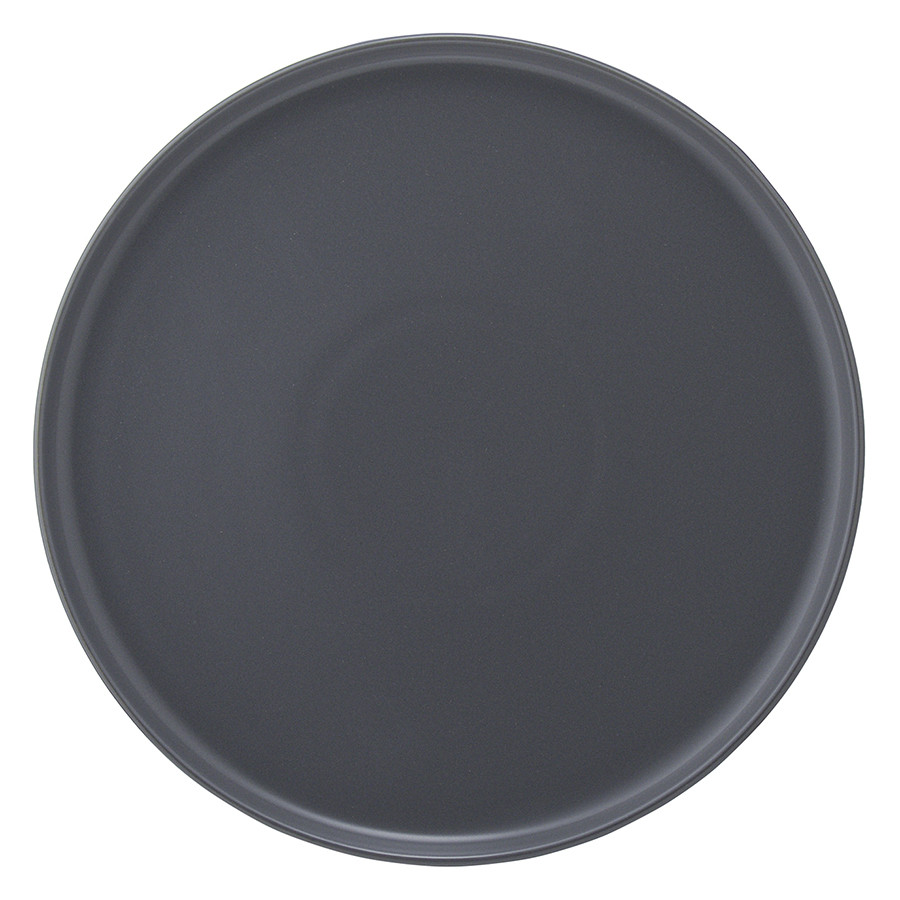 Набор из двух тарелок темно-серого цвета из коллекции essential, 25 см