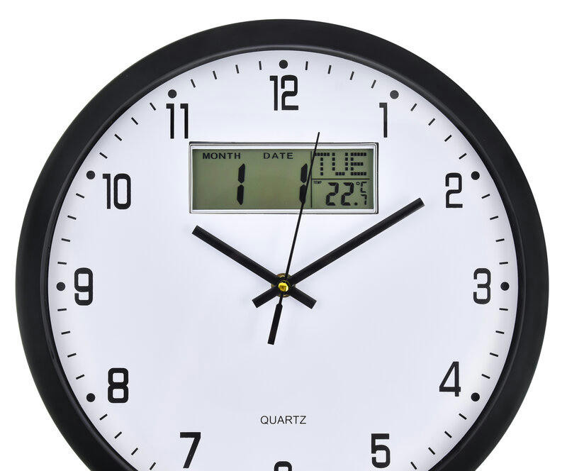 Настенные часы atlantis gd-9375 black