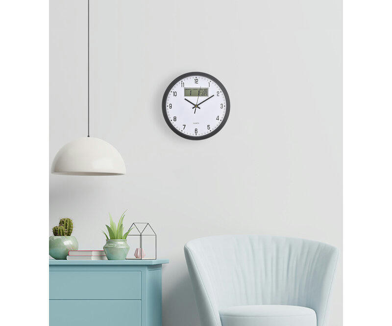 Настенные часы atlantis gd-9375 black