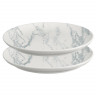 Набор тарелок marble, D21 см, 2 шт.