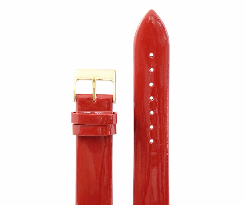 Ремешки "kmv" s-13, 20 р-р, крас, l золот застежка