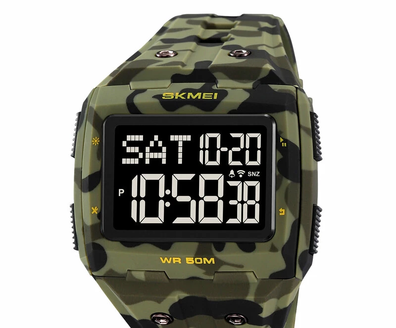 Наручные часы skmei 2186cmgn army green camouflage