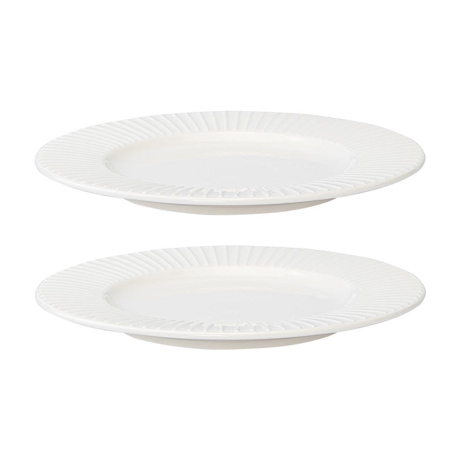 Набор тарелок soft ripples, dual glazing, D16 см, 2 шт.