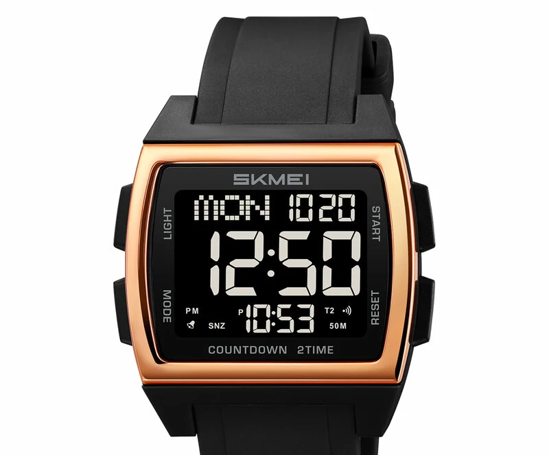 Наручные часы skmei 2453rgbk rose gold/black