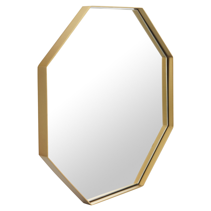 Зеркало настенное raffin, 51х51 см, золотое