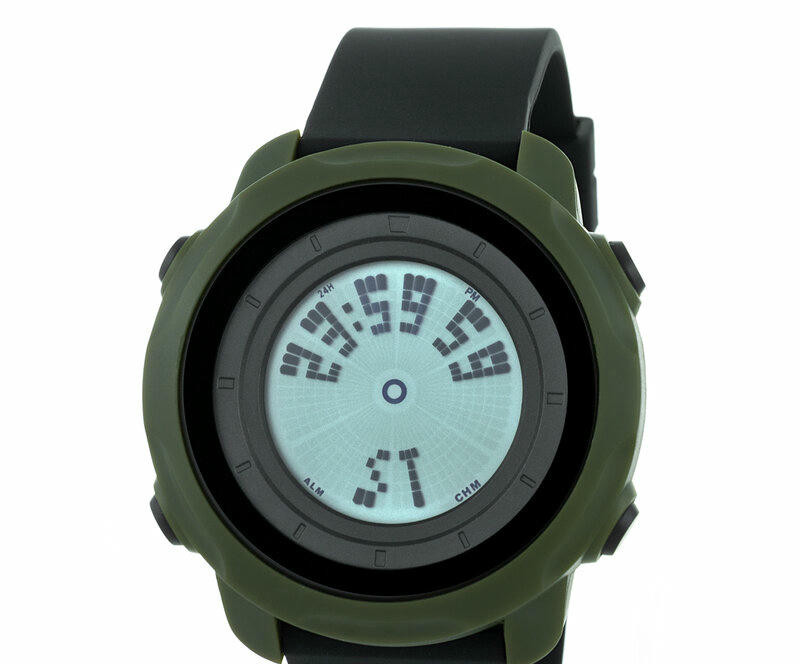 Наручные часы skmei 1571agwt army green/white