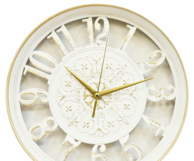 Настенные часы la minor 7354-b белый