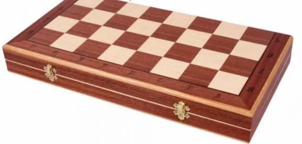 Шахматы "Дебют" 48 см маркетри, Madon (деревянные, Польша)