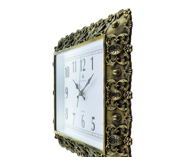 Настенные часы atlantis tld-35216a brown