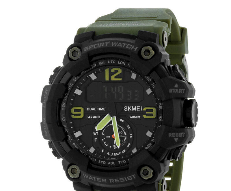 Наручные часы skmei 1637ag army green