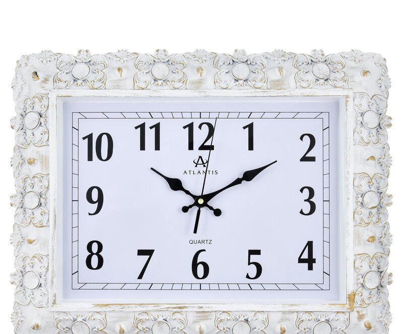 Настенные часы atlantis tld-35216a white