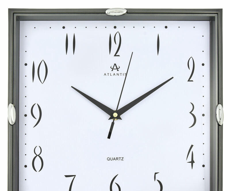 Настенные часы atlantis tld-6176 gray