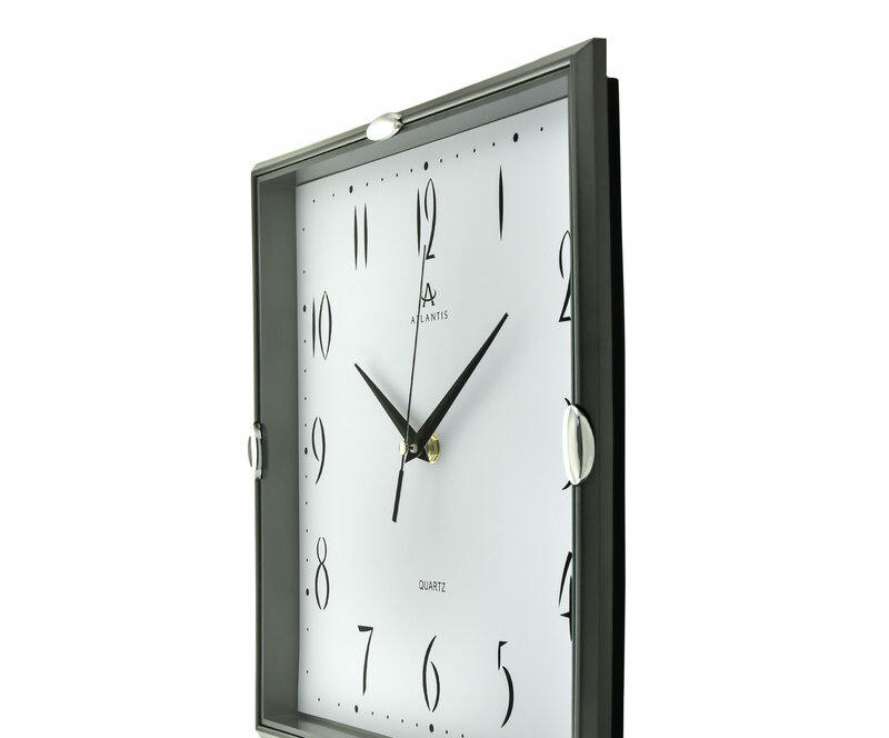 Настенные часы atlantis tld-6176 gray
