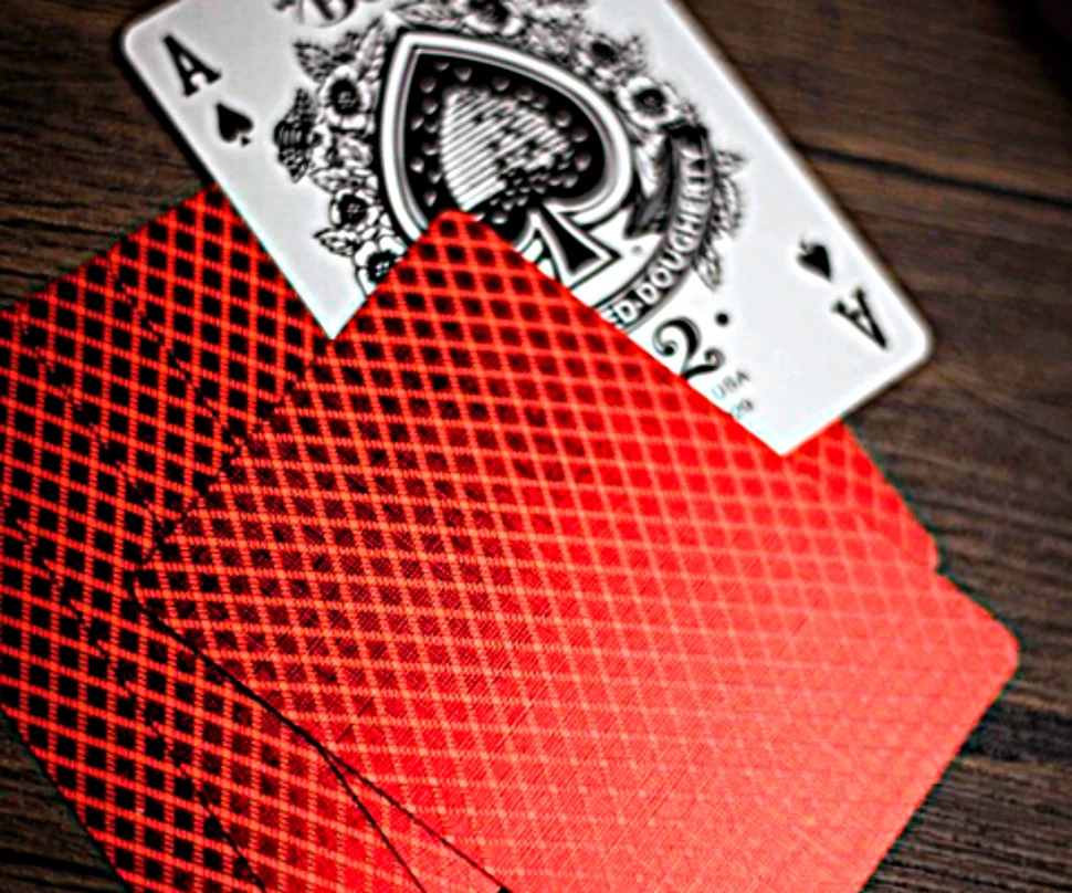 Карты "Bee Metalluxe Red"