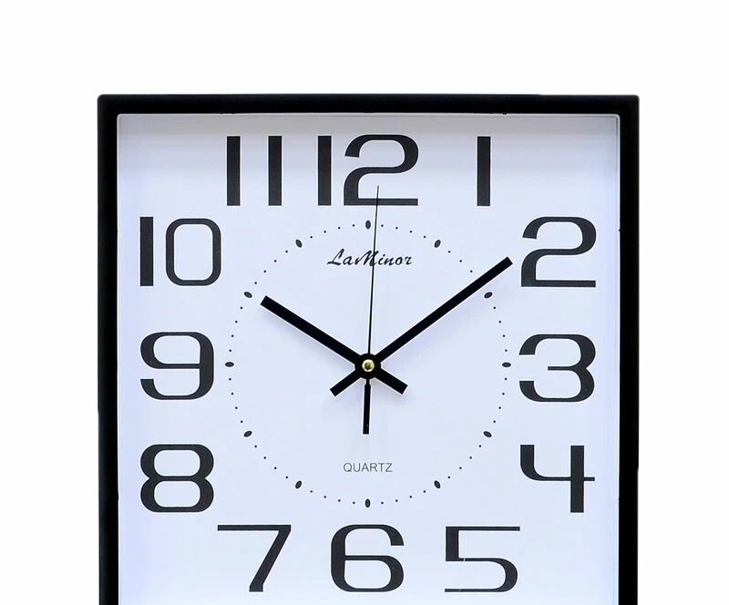 Настенные часы la minor 7391-d черный