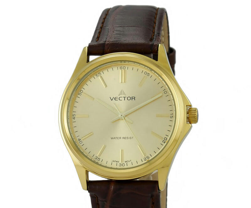Наручные часы vector v8-102593 золотой