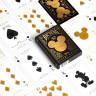 Карты "Bicycle Disney Mickey Standard Index black/gold"