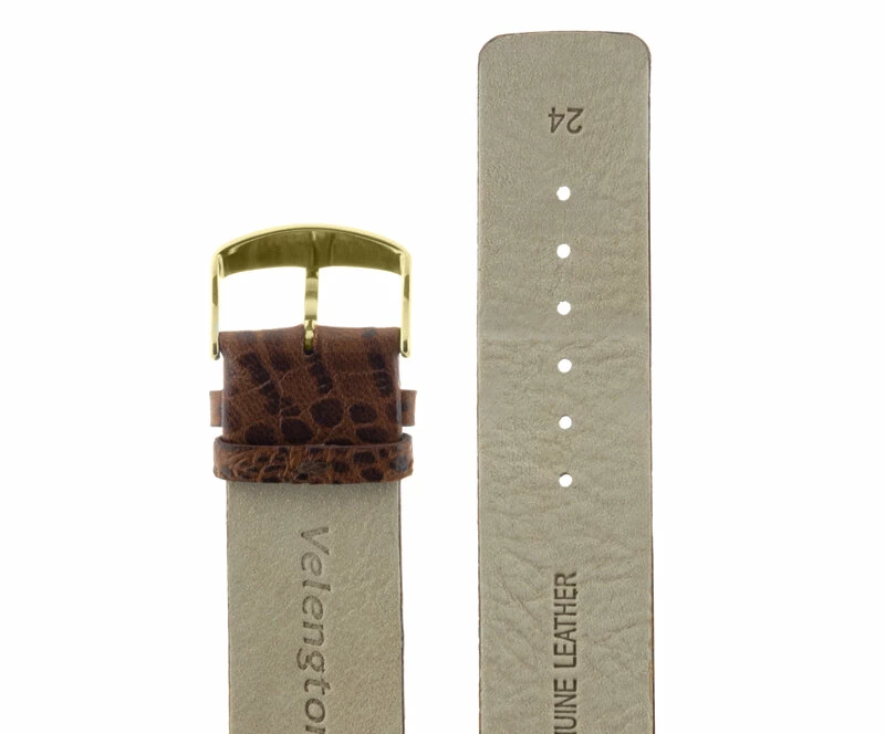 Ремешки velengton 24 кор croco зол заст