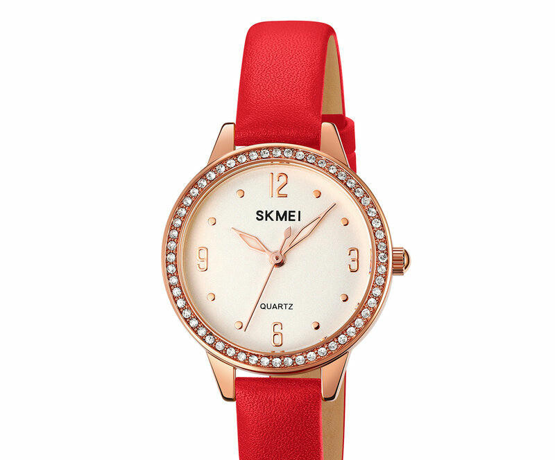 Наручные часы skmei 2027rgrd rose gold/red