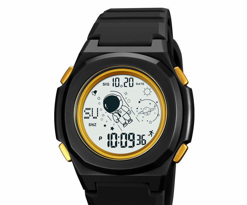 Наручные часы skmei 2024bkgd black/gold