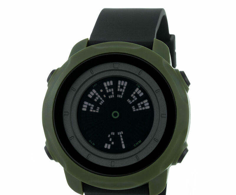 Наручные часы skmei 1571agbk army green/black