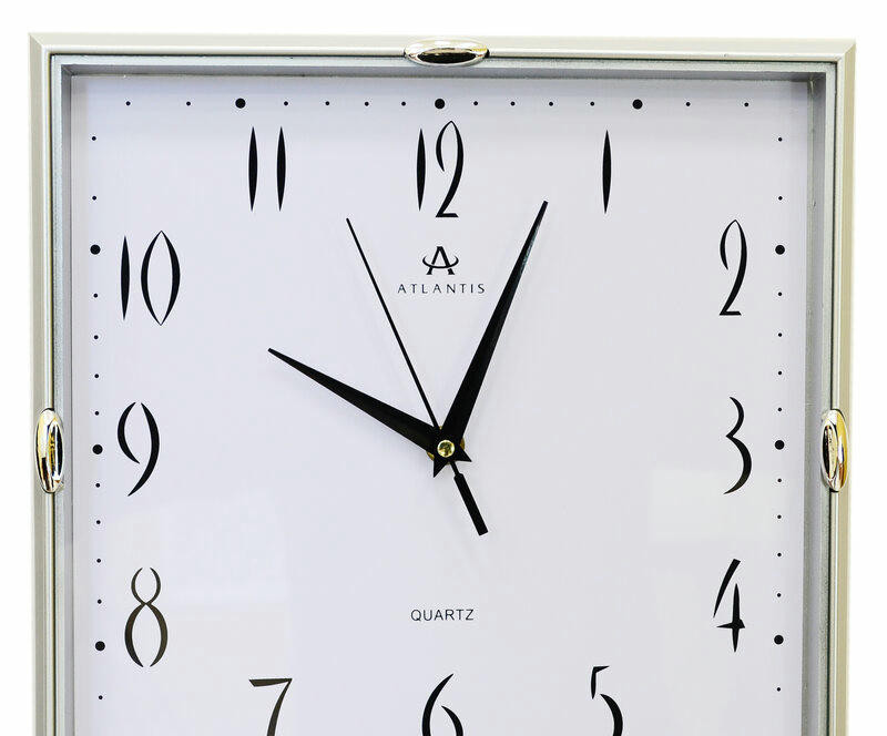 Настенные часы atlantis tld-6176 silver