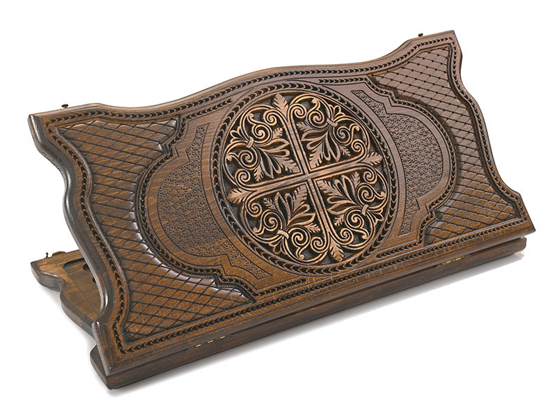 Нарды резные "Армянский узор 4" 60, Ustyan