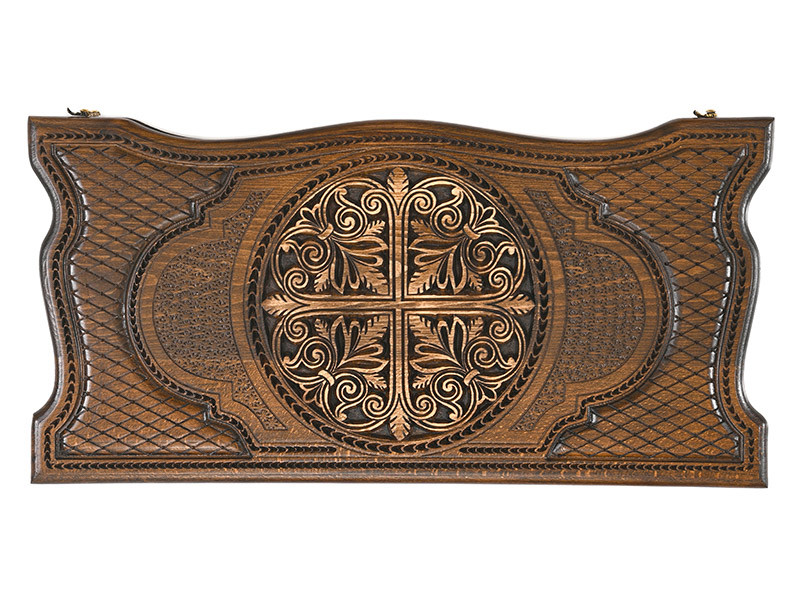 Нарды резные "Армянский узор 4" 60, Ustyan