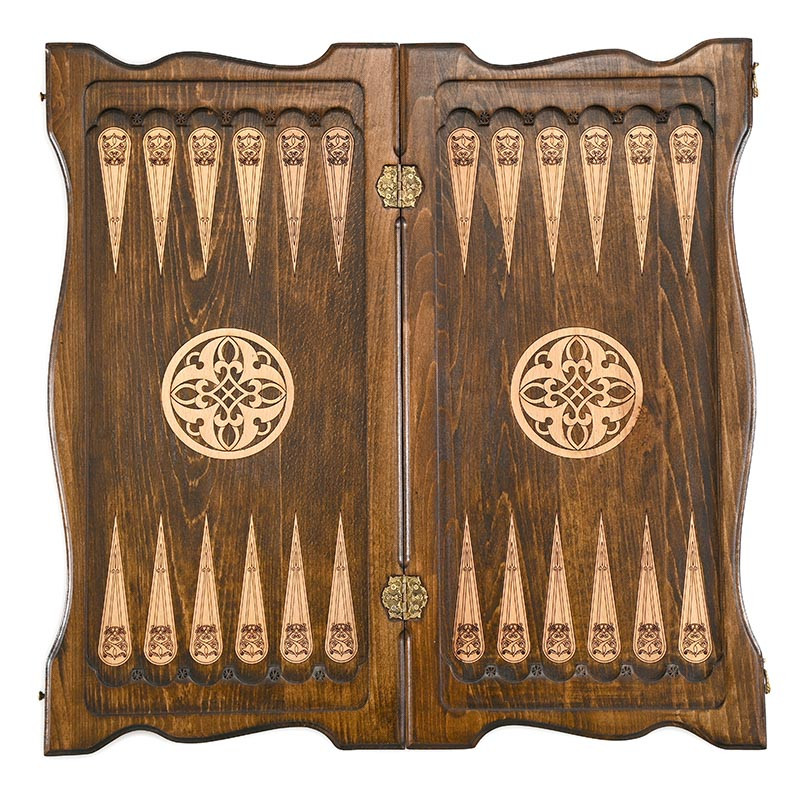 Нарды резные "Армянский узор 4" 60, Ustyan