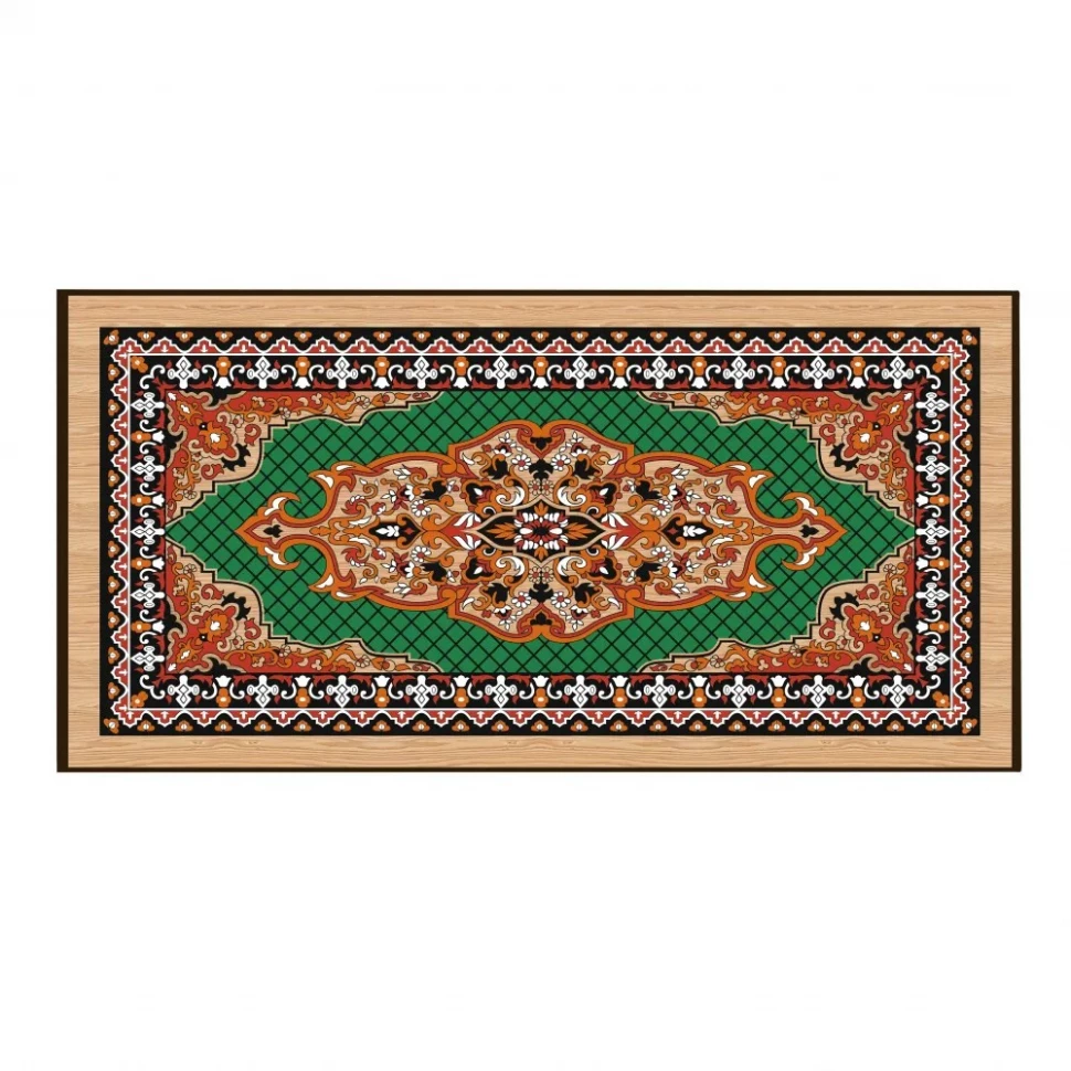 Нарды + Шашки Сирия Зеленые средние (Россия, дерево, 50 см), Partida