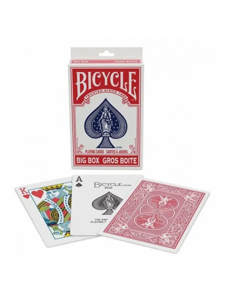 Карты "Bicycle Big Box Red"
