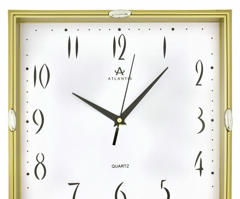 Настенные часы atlantis tld-6176 gold