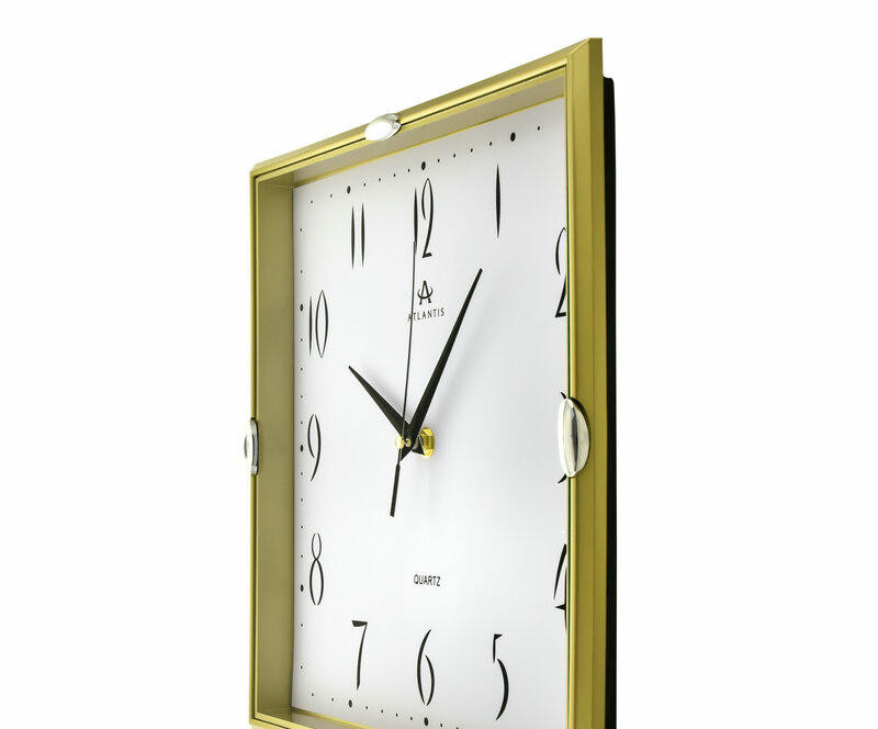 Настенные часы atlantis tld-6176 gold