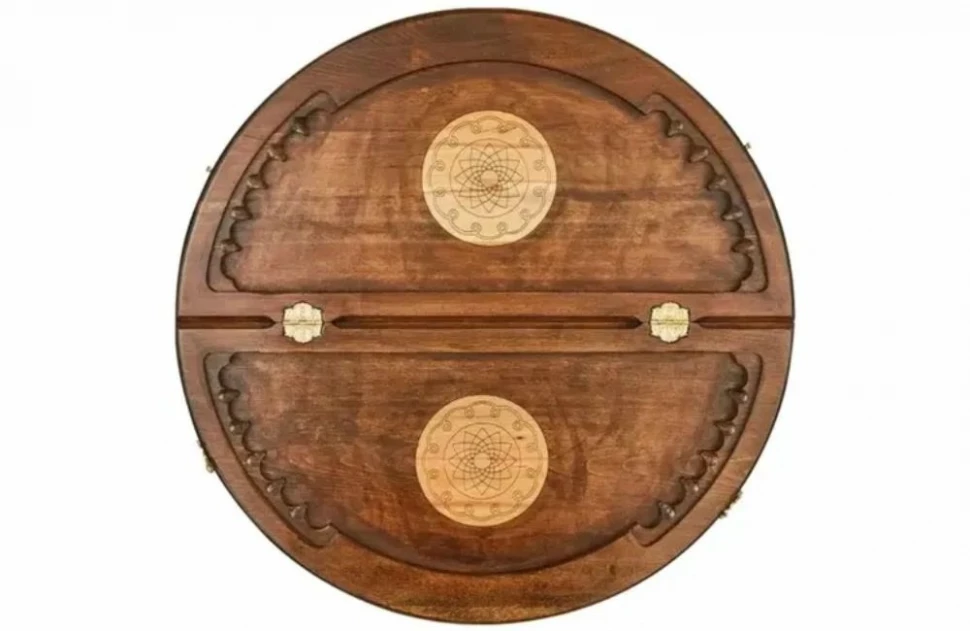 Шахматы + нарды резные "Аревик" 60, Mkhitaryan