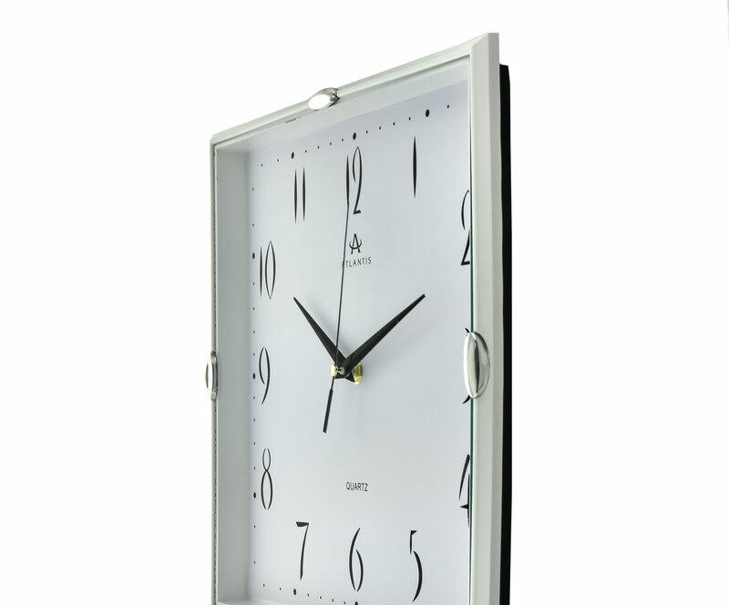 Настенные часы atlantis tld-6176 white