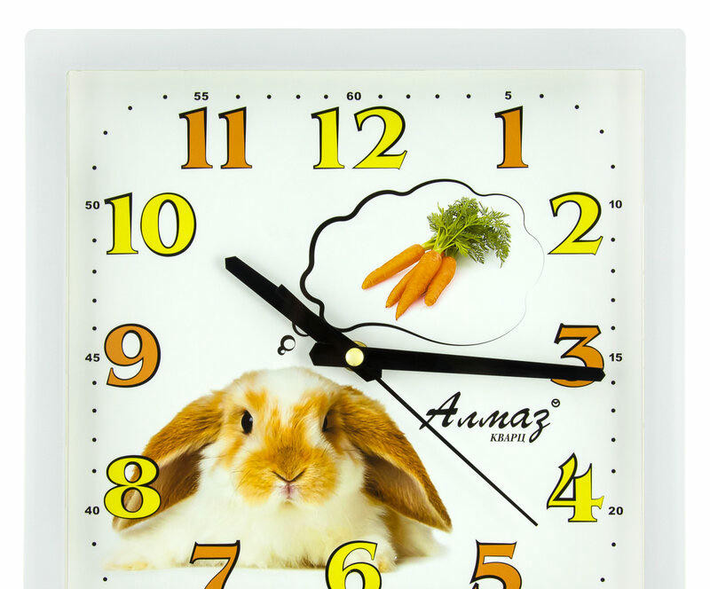 Настенные часы Алмаз К89