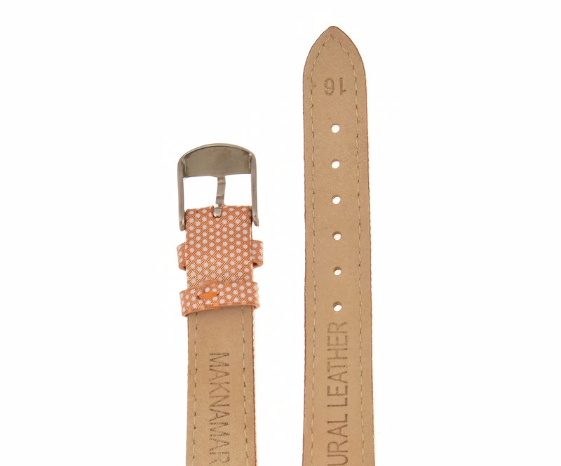 Ремешки maknamara 16 мм роз с бел сер заст